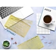 thumbnail image 6 of Traceease Upper & Lower Case English Alphabet Number Drafting Tools Letter Stencils Alphabet Lettering Template, 6 of 6