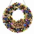 thumbnail image 5 of Wreath Christmas Pearl Diamond Painting Pendant Kits with LED String Lights,DIY Acrylic Christmas Diamond Art Hanging Kit for Adults,Christmas Ornaments for Home Party Wall Decor and Gift, 5 of 6