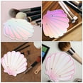 thumbnail image 2 of 2 Pcs Palette de Colle pour Extensions de Cils en Forme de Coquille, Tampon d'Outil de Greffage de Cils en Acrylique, Support de Colle Adhésive pour Fournitures d'Extension de Cils, 2 of 9
