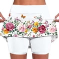 thumbnail image 2 of Mifsaly High Waisted Skort Skirts Women Pineapple Print Tennis Golf Skirt Breathable Workout Athletic Sports Skorts with Pockets 2026 S, 2 of 5