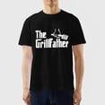 thumbnail image 5 of The Grillfather | Funny Dad Grandpa Grilling BBQ Meat Humor T-Shirt Joke for Men, 5 of 7
