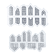 thumbnail image 1 of Molde de Vela con Forma de Casa, Moldes de Silicona para Velas, Jabón, Moldes para Fundición de Resina Epoxi, Diseño de Ventana para Velas de de Soja, 1 of 6