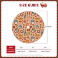 thumbnail image 2 of Daiia Fall Gnomes1 Drawing Merry Christmas Tree Skirt , Xmas Large Lace-up Tree Skirt, Santa Snowflakes Rustic Home Decorations New Year Party Farmhouse Decor-30", 2 of 6