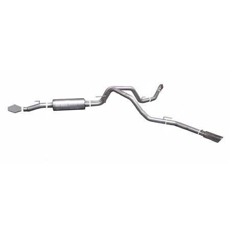 Gibson F150 Exhaust System - Gibson Exhaust 69016 GIB69016 11-14 F150 3.7L/5.0L/6.2L SUPER CREW/SUPERCAB DUAL EXTREME EXHAUST SYSTEM