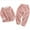 Pink, variant on Babcutegg Kid Girls and Boys Pajamas Sets Comfortable and Warm Fleece Lined Warm Flannel Fall and Winter Homewear for Kids Gray Size 9-10