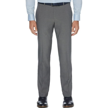 Perry Ellis Portfolio Mens Modern Fit Straight Leg Dress Pants