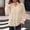#0354-Beige, variant on Women Lightweight Water Resistant Zip Up Bomber Jacket Stand Collar Side Pocket Outdoor Windbreaker Coat Gray S Gift