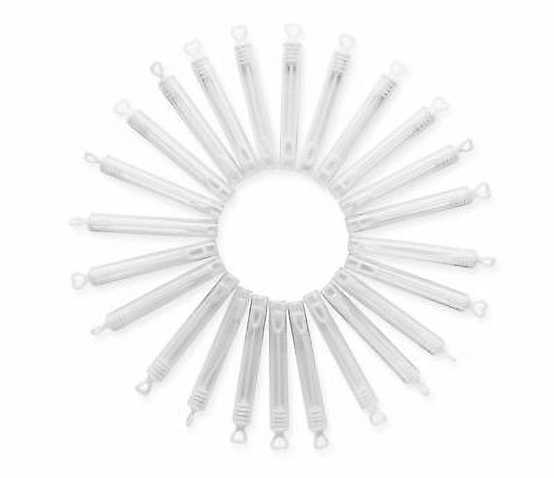 40 Pack Mini Heart Bubble Wands  Great Wand Bubbles Party Favors For Weddings - image 5 of 7