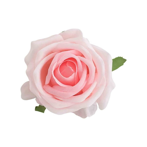 Tainini Fake Flowers Roses Heads ,3in Silk Flowers Heads for Wedding DIY Wreath Party Birthday Decor
