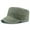 Army Green, variant on Men Solid Cotton Army Hat Cadet Combat Military Duckbill Flat Sun Baseball Cap