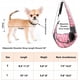thumbnail image 5 of Arnés para perros, bolsa para colgar en la parte delantera, bolso para cachorros de gato, viaje de malla transpirable, adecuado para perros pequeños y medianos y bolsas de hombro para gatos (camuflaje rojo, S) ER, 5 of 5