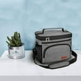 thumbnail image 3 of Hearth & Gear Insulated Lunch For Men & Women Leak Proof Cooler Lunch Bag With 4 Pockets Adjustable Strap Ideal For Work Picnic Travel 1pc 120l Backpack Lamps for Camping Hike Backpack for Men Hiking, 3 of 3