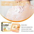 Organic Ginger Soap, Ginger Drainage,Weight Loss Ginger Soap, Natural