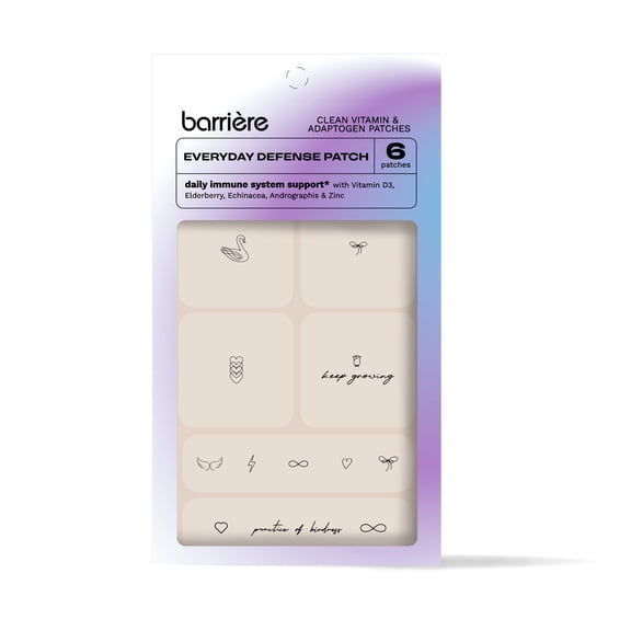 Barriere Everyday Defense Multivitamin Patch Mini Motifs Print 6 Count