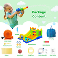 thumbnail image 5 of Arlopu Inflatable Bounce Houses for Kids with Splash Pool & Water Blaster & Basketball & Climbing Wall & Dual Pools & Soccer Goal & Air Blower, 5 of 9