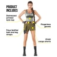 thumbnail image 2 of Morph Toom Archaeologist Women Halloween Costume for Women Green Large, 2 of 4