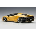 thumbnail image 4 of Lamborghini Centenario New Giallo Orion / Metallic Yellow with Carbon Top 1/18 Model Car by Autoart, 4 of 4