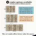 thumbnail image 3 of Farmhouse Kitchen Rugs Set 3 Piece, Boho Kitchen Mats for Floor, Non-Slip Kitchen Rug Waterproof Mats for Kitchen, Runner Rugs for Hallway Laundry Holiday Sink Decor, 3 of 12