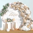 thumbnail image 5 of Arco de Globos de Cumpleaños para Niña, 176 Piezas Guirnalda de Arco de Globos de Boda Beige, Guirnalda de Globos de Color Beige Albaricoque para Decoraciones de Cumpleaños de Niña, Boda, Baby Shower, Graduación ER, 5 of 5