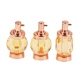 thumbnail image 1 of 3 piezas de frascos de perfume en miniatura para decoración de casas de muñecas, modelos de micro paisajes. Oro rosa, 1 of 9