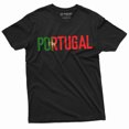 thumbnail image 3 of Men'S Portugal T-Shirt Portuguese Flag Coat Of Arms Soccer Football Tee Shirt Portuguesa Tee (4X-Large Navy Blue), 3 of 5