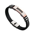 thumbnail image 2 of Openpig Clearance Negative Bracelet, Men's Titanium Steel Bracelet，The Wristband Emits Negative Body's Energy Channels To Circulation., 2 of 2