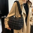 thumbnail image 5 of Elegant Quilted Puffer Handbag for Women Padded Shoulder Bag with Adjustable Strap for Daily Use and Casual Occasion, 5 of 8