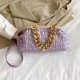 thumbnail image 4 of Bolsa de mano femenino con cadena gruesa dorada, informal para axilas, cerrojo ajustable para fiesta Ehuebsd Para Estrenar, 4 of 9