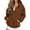 AK11-Coffee, variant on Lumtrix Womens Oversized Sweatshirts V Neck Henley Turtle Neck Long Sleeve Button Fleece Pullover, Casual Teen Girls Y2K , Fall Winter Fashion White XL