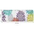 thumbnail image 7 of Yellow Floral and Petal Pattern Kitchen Rug Mat,Kitchen Runner Rugs Non Skid Washable,Decorative Kitchen Floor Mats for Kitchen,Sink,Laundry,17"x47.2", 7 of 7