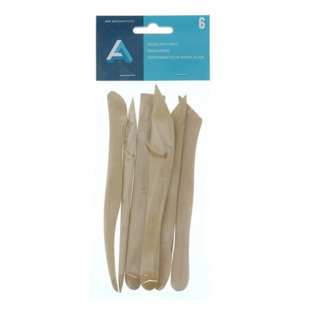 UPC: 0082435173009 | Art Alternatives Boxwood Modeling Tools Set  6-Pieces