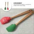 thumbnail image 6 of LOLIPPYY 2Pcs Fondant Icing Cakes Tools featuring Silicone and Wooden Handle for Baking Enthusiasts Assorted Color, 6 of 8