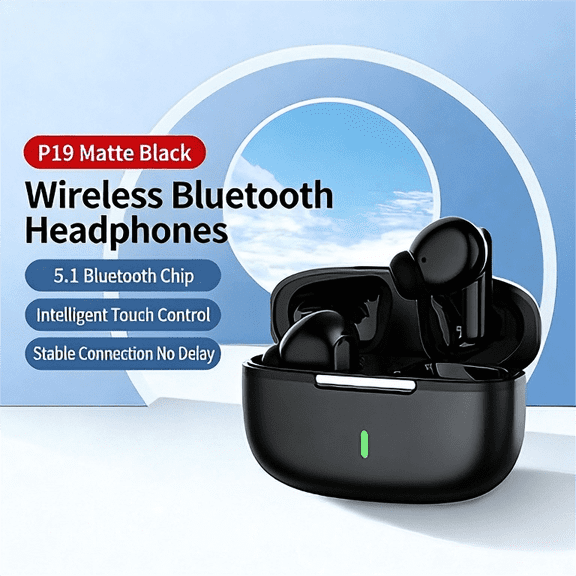 Bluetooth headphones, featuring supreme comfort and high-fidelity sound quality, are equipped with Dolby bass effect and ACC high-definition stereo sound.