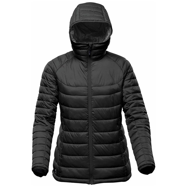Stormtech - Chaqueta Térmica Acolchada Stavanger para Mujer (Negro/Gris Grafito) Stormtech UTPC4459_blackgraphitegrey