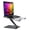 Matte Black, variant on Foldable Laptop Stand  Height Adjustable Computer For Desk Aluminum Portable Riser Holder Notebook Mount Compatible With Macbook Pro Air 10-16"(black)
