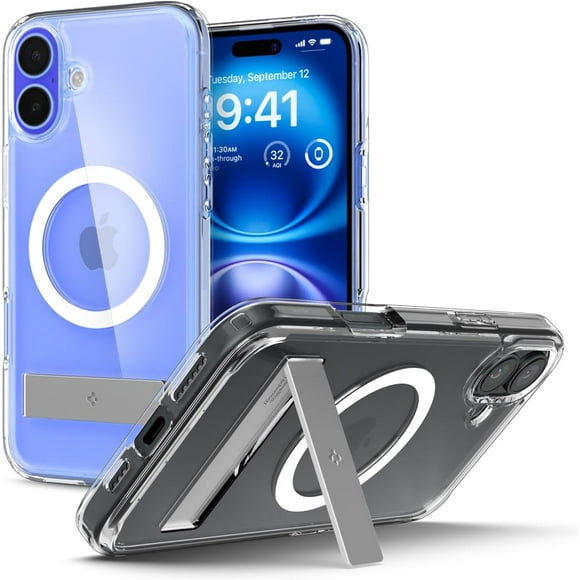 TEMOGU-Case for iPhone 16 Plus Case, Ultra Hybrid S [MagFit] Compatible with MagSafe - Crystal Clear