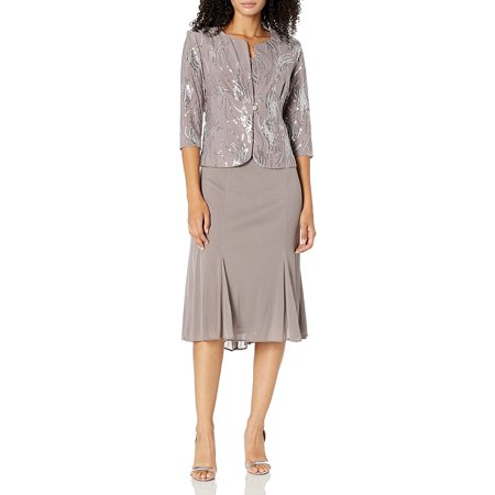 Alex evenings pewter frost Clearance