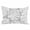 Gray, Silver, White, variant on Blue Monstera Deliciosa Body Pillow Cover 20 x 54 Inch Decorative Pillow Cover Summer Botanical Tropical Lumbar Pillowcase Seasonal Rectangle Cushion Case for Couch Sofa Bed Living Room
