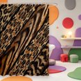 thumbnail image 2 of Erosebridal Classic Leopard Shower Curtain 72Wx72L,Chic Animal Print Bathroom Curtain, 2 of 5