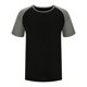 thumbnail image 5 of Camisetas Mens Moda Empalme Manga Corta Cuello Redondo Blusa Superior, Poliéster Ligero para el Uso Diario Y de Primavera Casual, 5 of 9