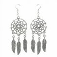 thumbnail image 2 of Yesbay Women Fashion Bohemian Dream Catcher Drop Dangle Earring Christmas Gift Jewelry, 2 of 5