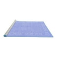 thumbnail image 2 of Ahgly Company Machine Washable Indoor Square Persian Blue Traditional Area Rugs, 6' Square, 2 of 4