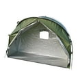 thumbnail image 4 of QccHieUs Camping Tent Easy Setup Waterproof Windproof Portable 1 Person Tent for Backyard Green, 4 of 9