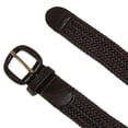 thumbnail image 2 of CTM®  Elastic Braided Belt with Covered Buckle (Pack of 2) (Men's), 2 of 3