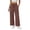 Brown-Pants for Women, variant on Hilenly Womens Cotton Palazzo Pants Drawstring Elastic Waist Casual Wide Leg Trousers Summer Beach Lounge Pants with Pockets