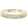 thumbnail image 3 of Pompeii 1/4ct 14K Yellow Gold Diamond Wedding Guard Stack Ring (G/H,I2), 3 of 6