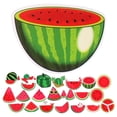 thumbnail image 3 of 50 pegatinas de sandía de verano para fiestas de frutas, adorables calcomanías de sandía para fiestas de cumpleaños., 3 of 8