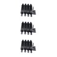 thumbnail image 1 of maskred Front Rear Shock Absorbers For 1/12 ECX RGT136100 Unleash RC Car S Potential black 3Set, 1 of 6