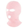 thumbnail image 4 of Zhuge Balaclava Mask 3 Holes for Cold Weather, Winter Ski Mask Men's and Women's Thermal Cycle Mask (Gray), 4 of 5
