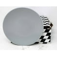 thumbnail image 1 of Noritake Assiettes d'Apéritif Grises sur Tourbillon Gris, Lot de 4, 1 of 1